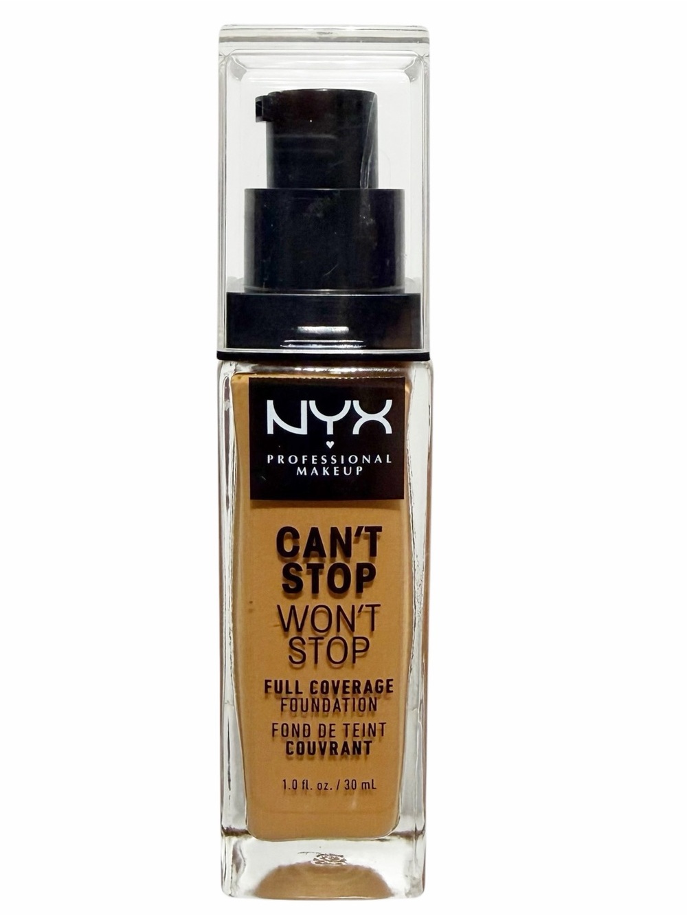 NYX Professional Makeup - Can't Stop Won't Stop Foundation HONEY (30 ml) NEW